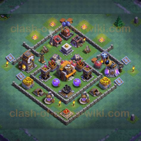 best builder hall 5 base.